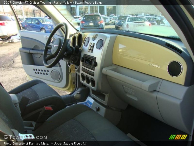 Pastel Yellow / Pastel Pebble Beige 2007 Chrysler PT Cruiser Touring
