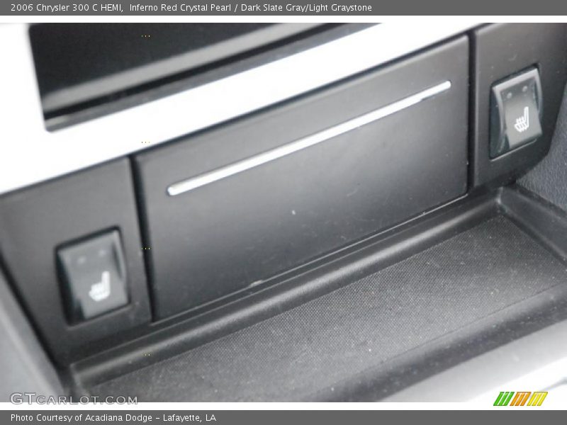 Inferno Red Crystal Pearl / Dark Slate Gray/Light Graystone 2006 Chrysler 300 C HEMI