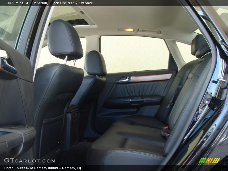 Black Obsidian / Graphite 2007 Infiniti M 35x Sedan