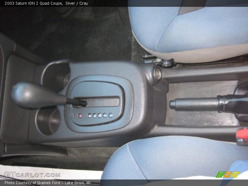  2003 ION 2 Quad Coupe VTi CVT Automatic Shifter