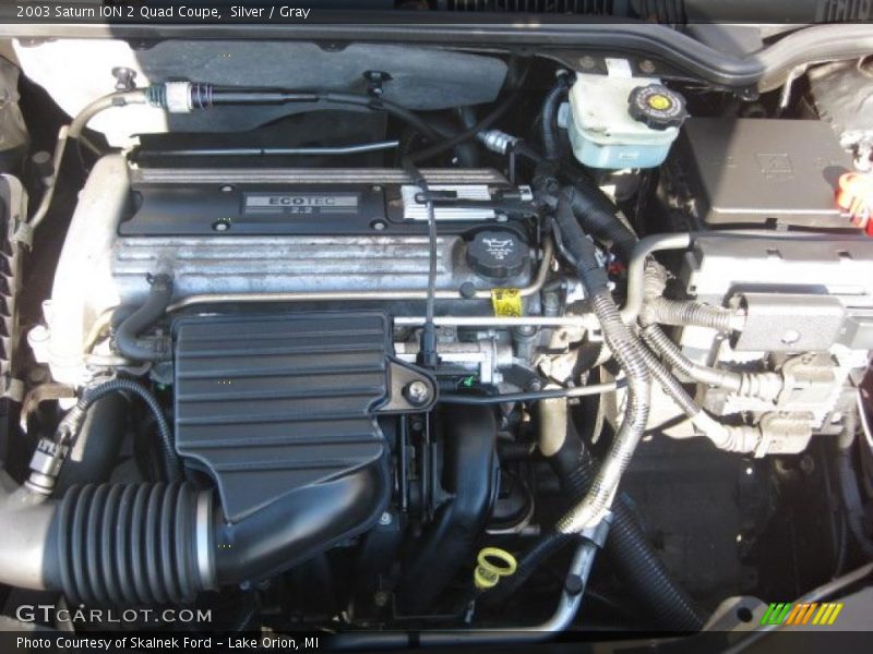  2003 ION 2 Quad Coupe Engine - 2.2 Liter DOHC 16-Valve 4 Cylinder