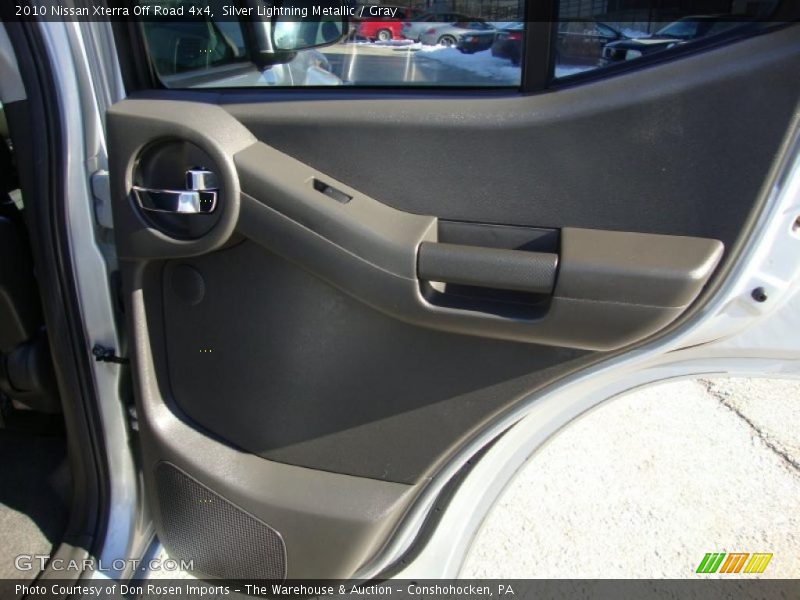 Silver Lightning Metallic / Gray 2010 Nissan Xterra Off Road 4x4