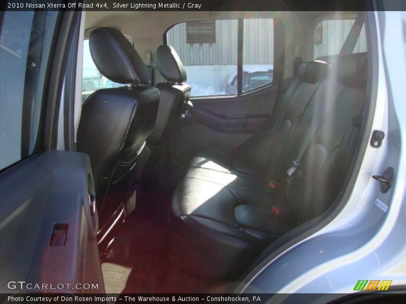 Silver Lightning Metallic / Gray 2010 Nissan Xterra Off Road 4x4