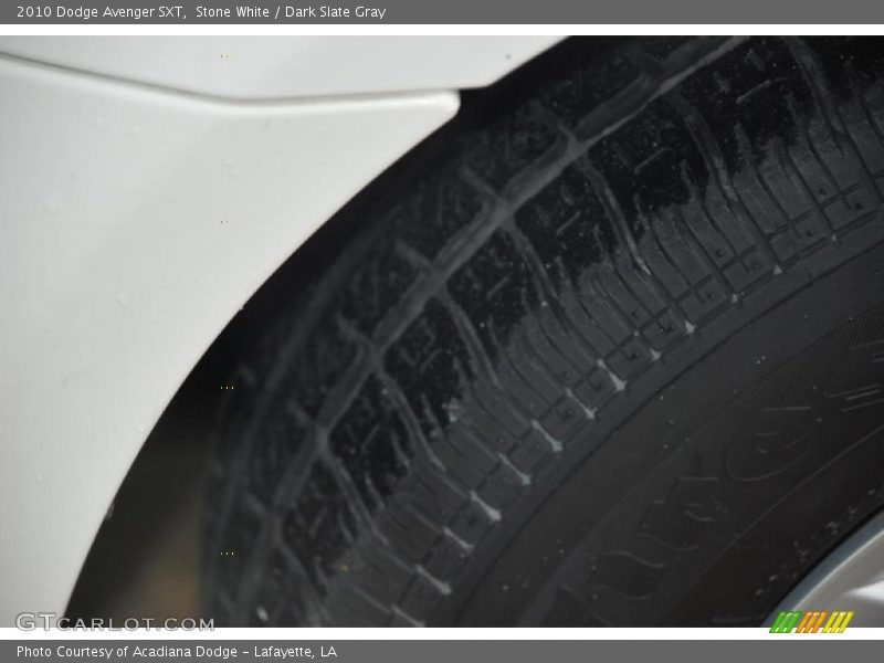 Stone White / Dark Slate Gray 2010 Dodge Avenger SXT