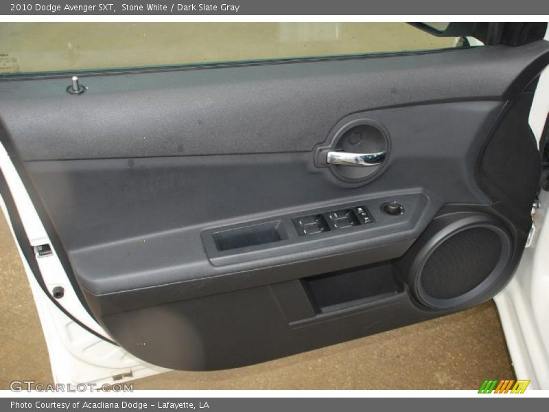 Stone White / Dark Slate Gray 2010 Dodge Avenger SXT
