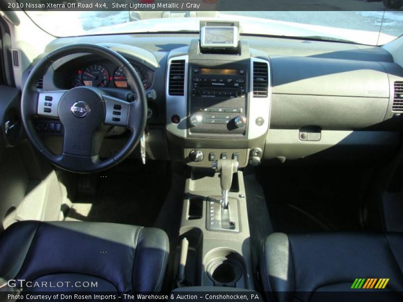 Silver Lightning Metallic / Gray 2010 Nissan Xterra Off Road 4x4