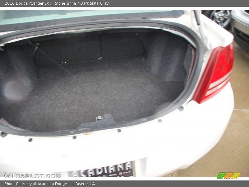 Stone White / Dark Slate Gray 2010 Dodge Avenger SXT