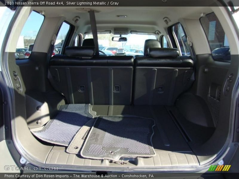 Silver Lightning Metallic / Gray 2010 Nissan Xterra Off Road 4x4