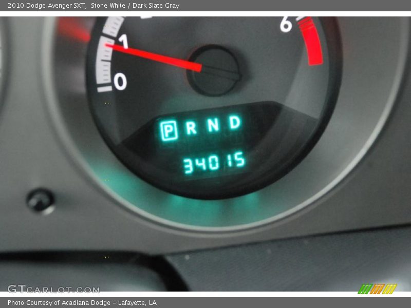Stone White / Dark Slate Gray 2010 Dodge Avenger SXT
