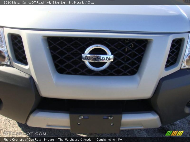 Silver Lightning Metallic / Gray 2010 Nissan Xterra Off Road 4x4