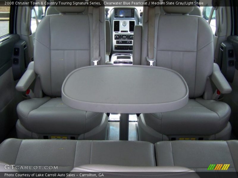 Clearwater Blue Pearlcoat / Medium Slate Gray/Light Shale 2008 Chrysler Town & Country Touring Signature Series