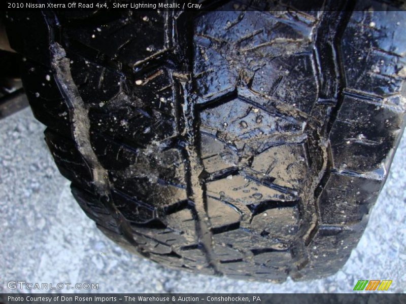 Silver Lightning Metallic / Gray 2010 Nissan Xterra Off Road 4x4