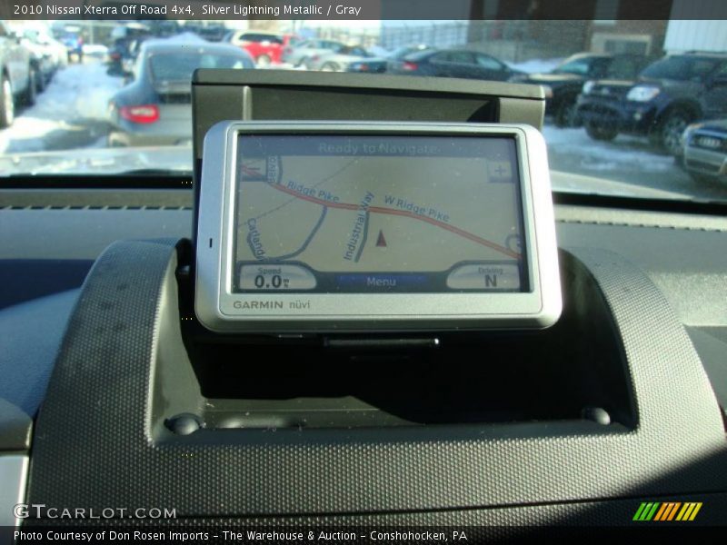 Silver Lightning Metallic / Gray 2010 Nissan Xterra Off Road 4x4