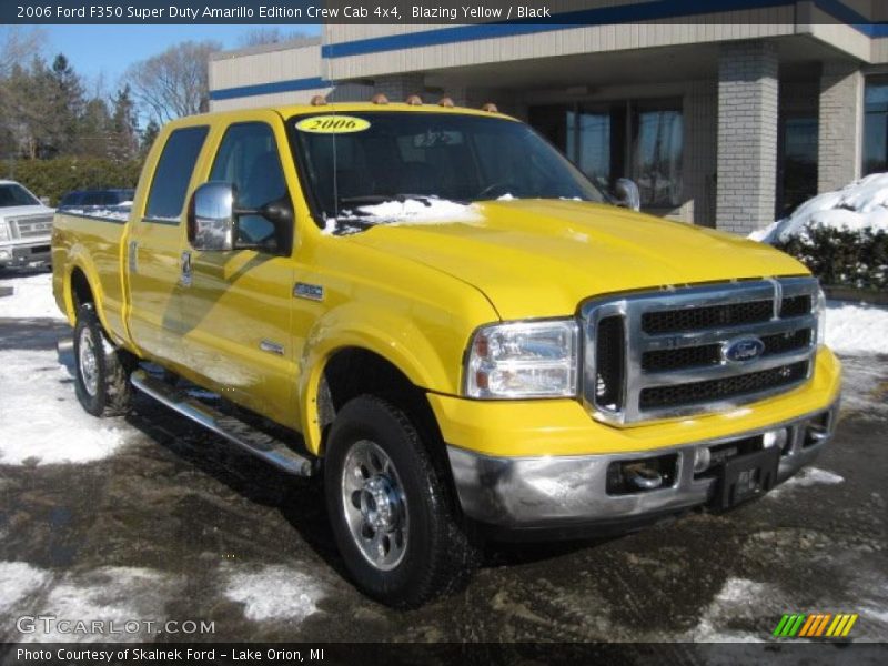 Front 3/4 View of 2006 F350 Super Duty Amarillo Edition Crew Cab 4x4