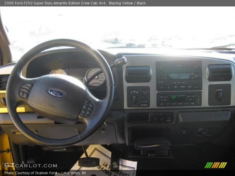 Blazing Yellow / Black 2006 Ford F350 Super Duty Amarillo Edition Crew Cab 4x4