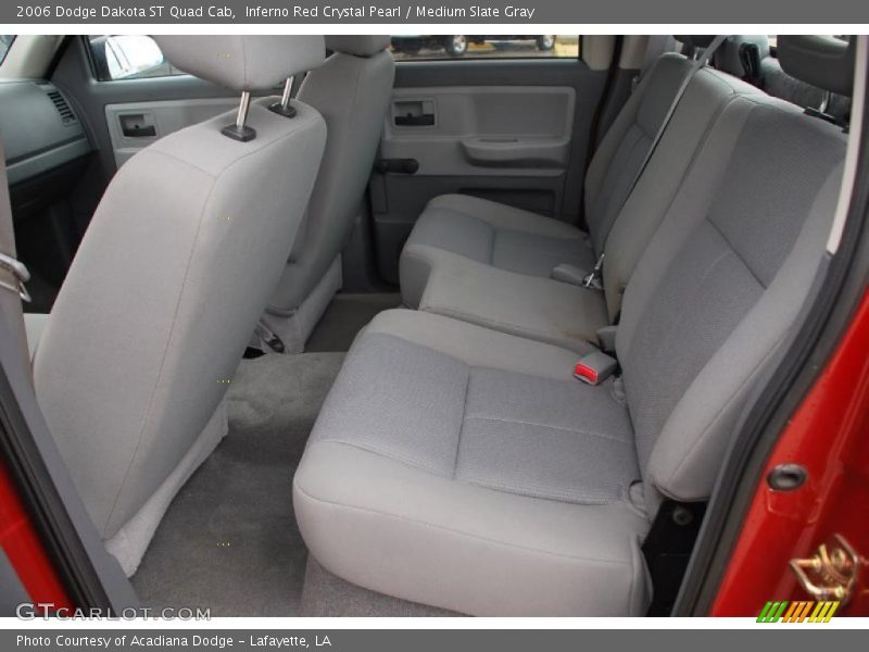 Inferno Red Crystal Pearl / Medium Slate Gray 2006 Dodge Dakota ST Quad Cab