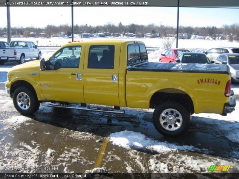  2006 F350 Super Duty Amarillo Edition Crew Cab 4x4 Blazing Yellow