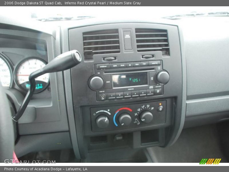 Inferno Red Crystal Pearl / Medium Slate Gray 2006 Dodge Dakota ST Quad Cab