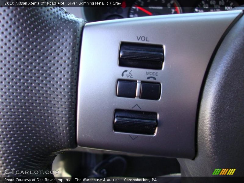 Silver Lightning Metallic / Gray 2010 Nissan Xterra Off Road 4x4