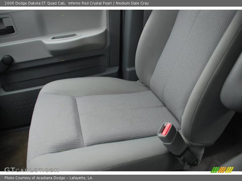Inferno Red Crystal Pearl / Medium Slate Gray 2006 Dodge Dakota ST Quad Cab