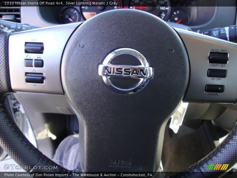 Silver Lightning Metallic / Gray 2010 Nissan Xterra Off Road 4x4
