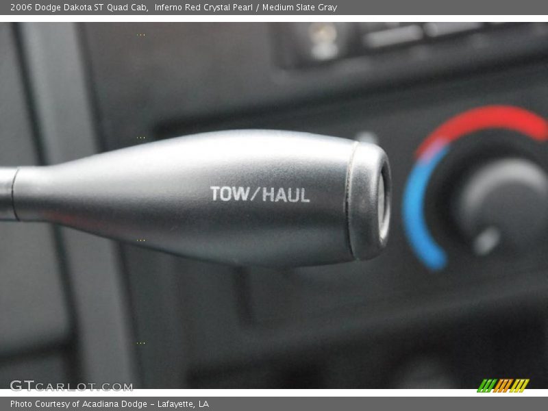 Inferno Red Crystal Pearl / Medium Slate Gray 2006 Dodge Dakota ST Quad Cab