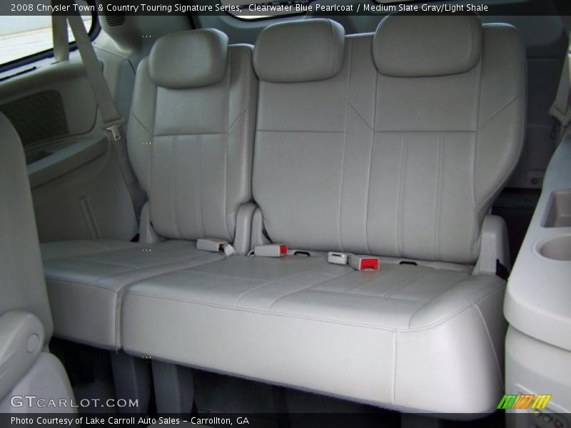 Clearwater Blue Pearlcoat / Medium Slate Gray/Light Shale 2008 Chrysler Town & Country Touring Signature Series