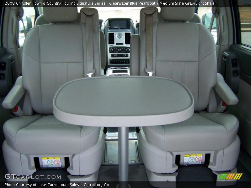 Clearwater Blue Pearlcoat / Medium Slate Gray/Light Shale 2008 Chrysler Town & Country Touring Signature Series