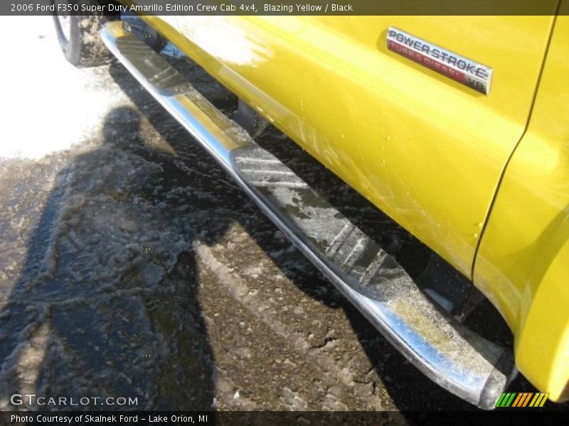 Blazing Yellow / Black 2006 Ford F350 Super Duty Amarillo Edition Crew Cab 4x4