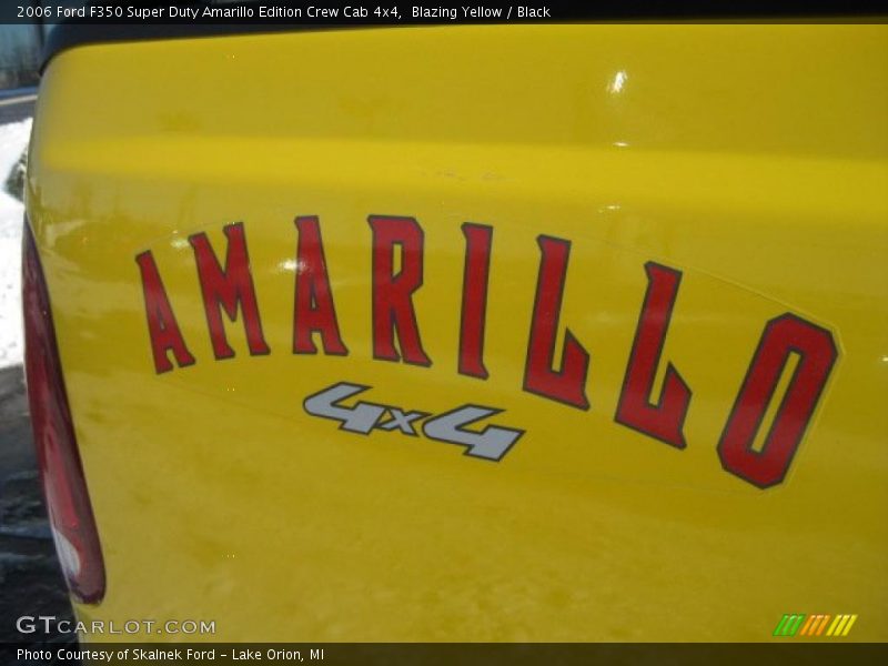  2006 F350 Super Duty Amarillo Edition Crew Cab 4x4 Logo
