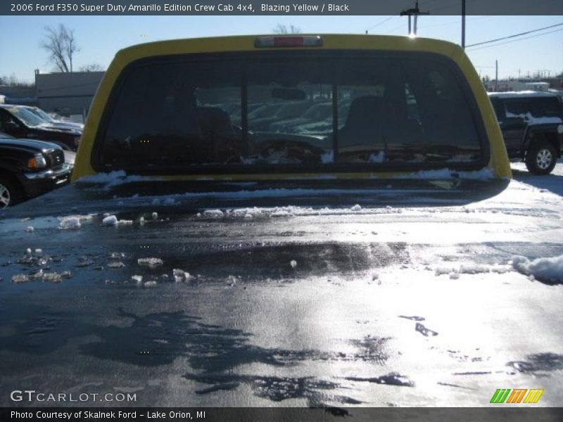 Blazing Yellow / Black 2006 Ford F350 Super Duty Amarillo Edition Crew Cab 4x4