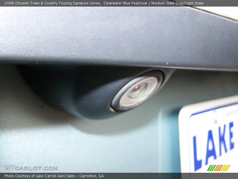 Clearwater Blue Pearlcoat / Medium Slate Gray/Light Shale 2008 Chrysler Town & Country Touring Signature Series