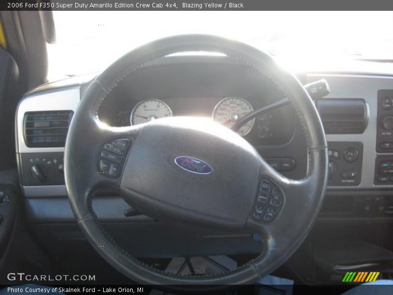 Blazing Yellow / Black 2006 Ford F350 Super Duty Amarillo Edition Crew Cab 4x4