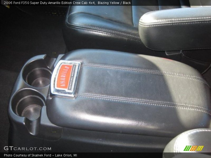 Blazing Yellow / Black 2006 Ford F350 Super Duty Amarillo Edition Crew Cab 4x4