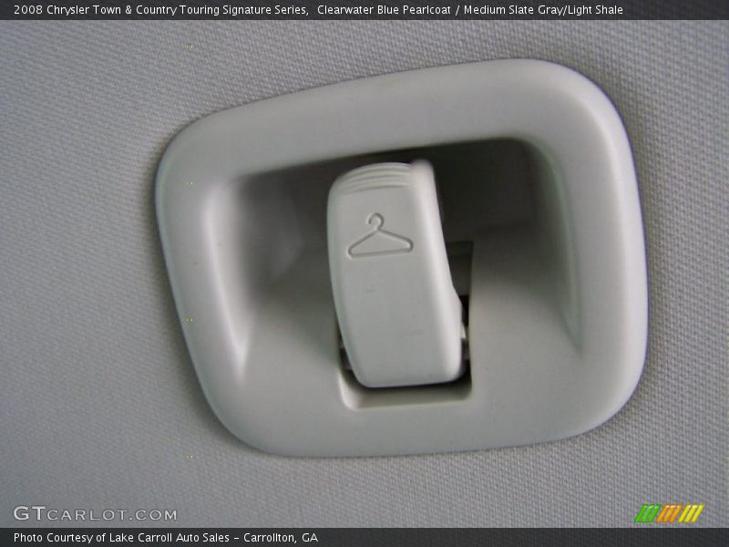 Clearwater Blue Pearlcoat / Medium Slate Gray/Light Shale 2008 Chrysler Town & Country Touring Signature Series