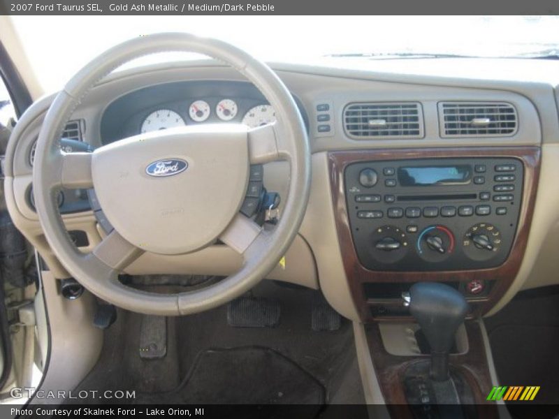 Gold Ash Metallic / Medium/Dark Pebble 2007 Ford Taurus SEL