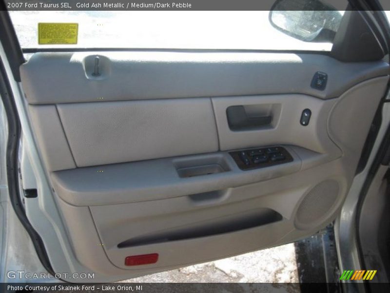 Gold Ash Metallic / Medium/Dark Pebble 2007 Ford Taurus SEL