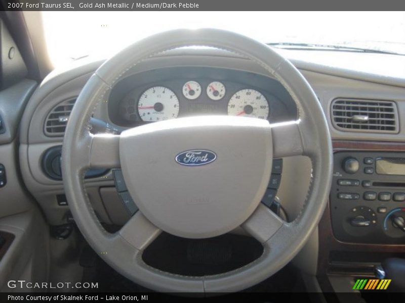 Gold Ash Metallic / Medium/Dark Pebble 2007 Ford Taurus SEL