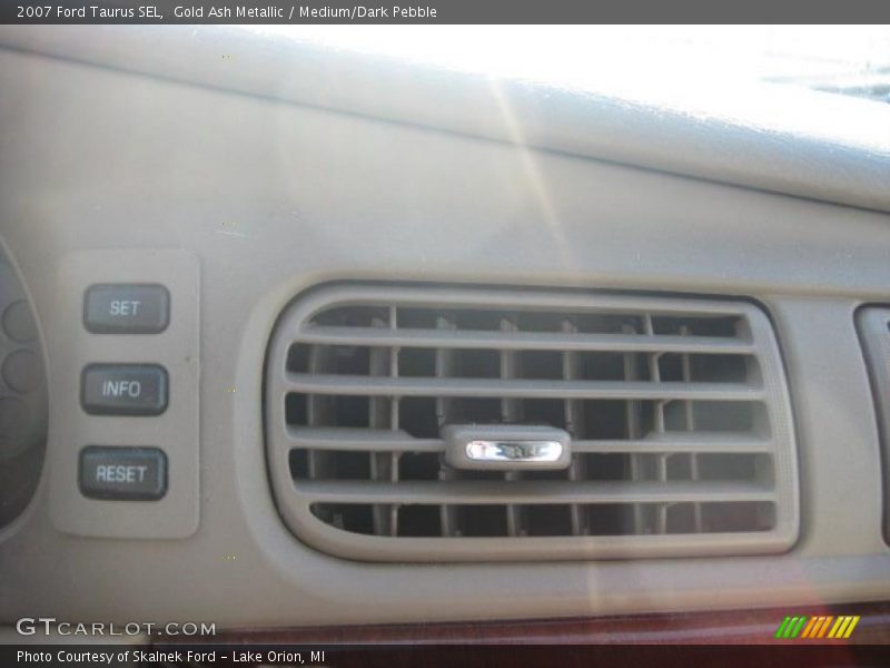 Gold Ash Metallic / Medium/Dark Pebble 2007 Ford Taurus SEL