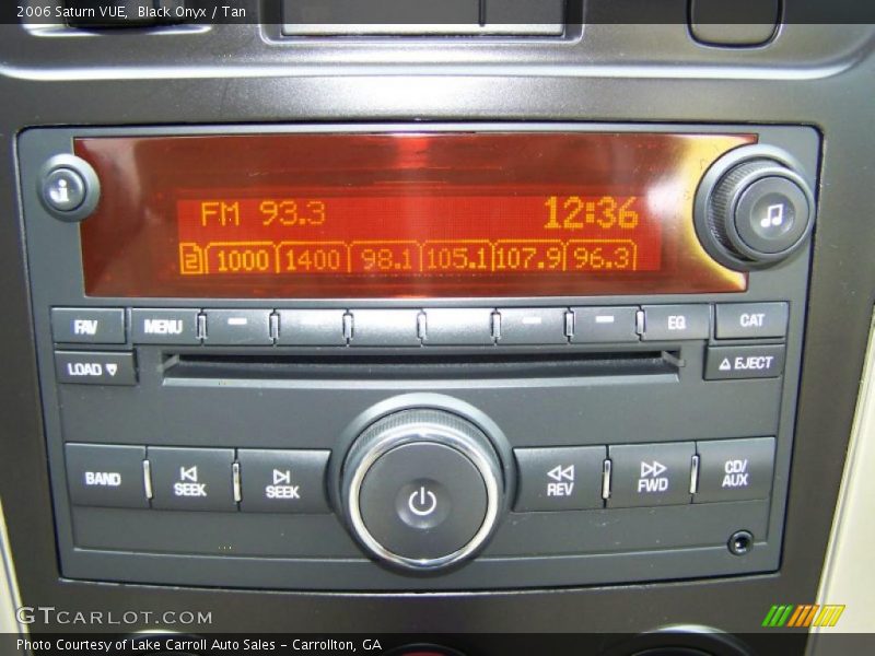 Black Onyx / Tan 2006 Saturn VUE