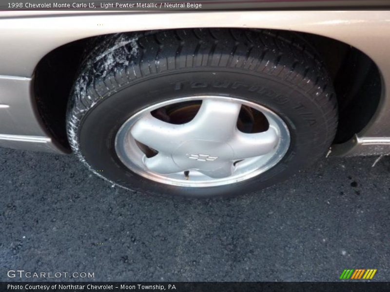Light Pewter Metallic / Neutral Beige 1998 Chevrolet Monte Carlo LS