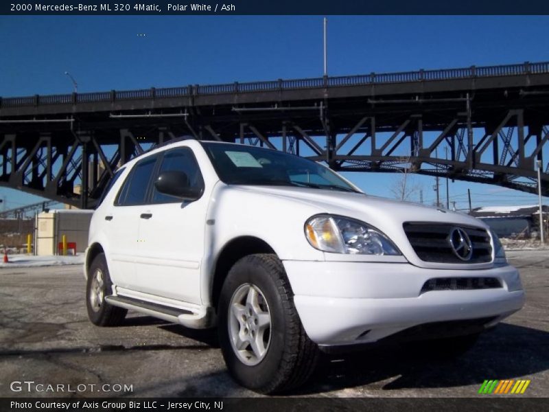 Polar White / Ash 2000 Mercedes-Benz ML 320 4Matic
