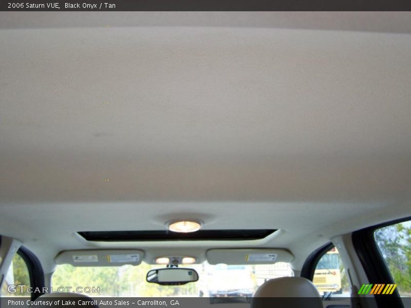 Black Onyx / Tan 2006 Saturn VUE