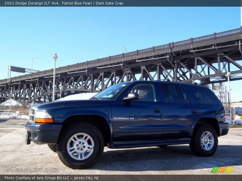 Patriot Blue Pearl / Dark Slate Gray 2001 Dodge Durango SLT 4x4