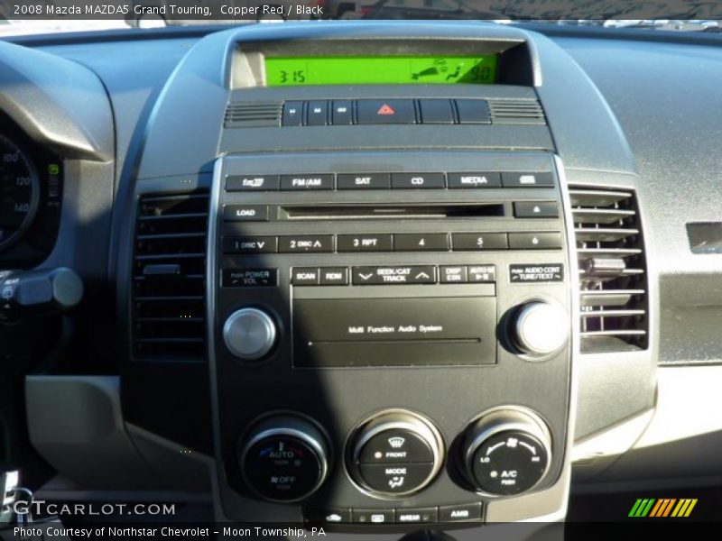 Copper Red / Black 2008 Mazda MAZDA5 Grand Touring