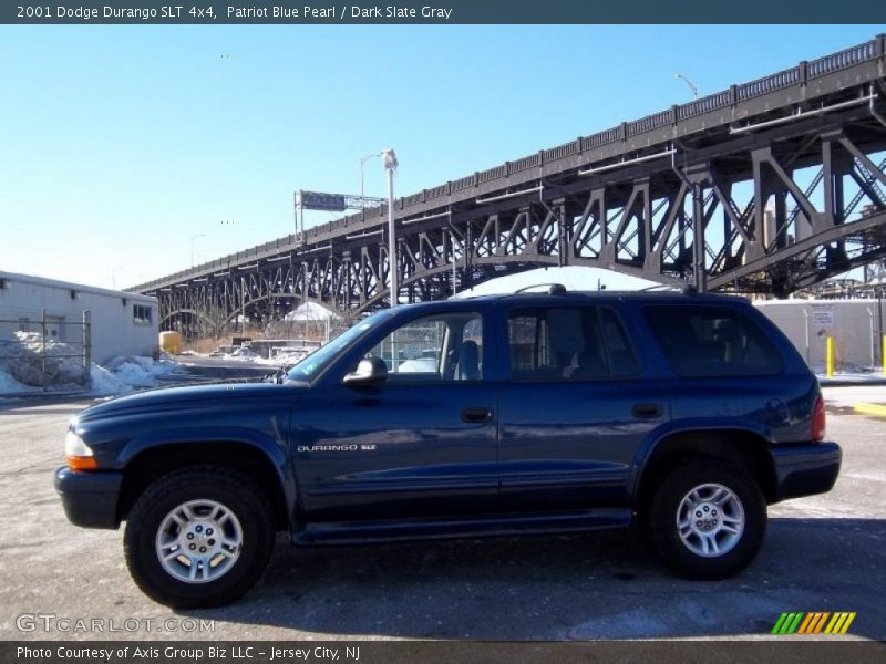 Patriot Blue Pearl / Dark Slate Gray 2001 Dodge Durango SLT 4x4