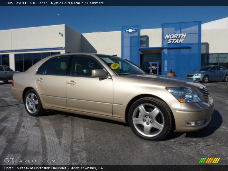 Mystic Gold Metallic / Cashmere 2005 Lexus LS 430 Sedan
