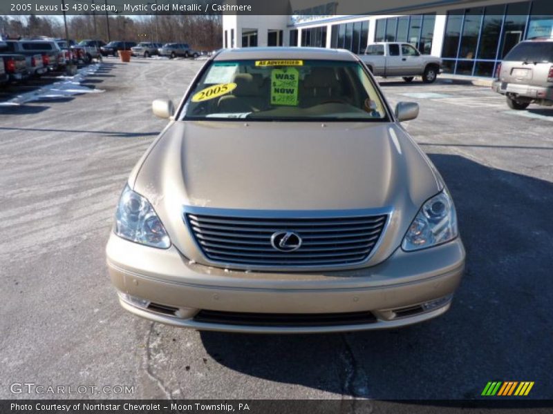 Mystic Gold Metallic / Cashmere 2005 Lexus LS 430 Sedan