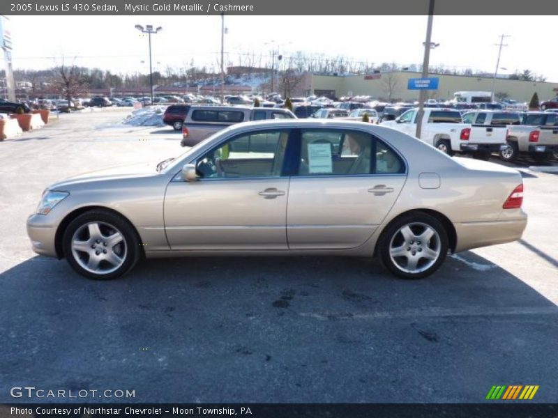 Mystic Gold Metallic / Cashmere 2005 Lexus LS 430 Sedan