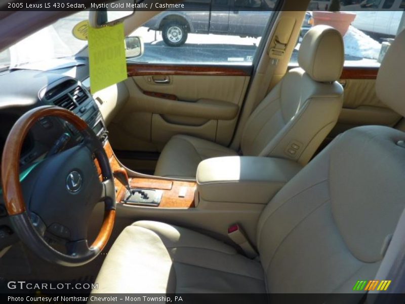 Mystic Gold Metallic / Cashmere 2005 Lexus LS 430 Sedan